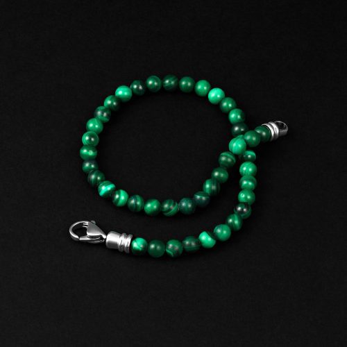 4mmBeadMalachite Curl Sandris 1