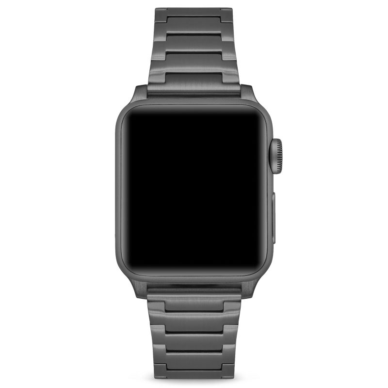 Apple Watch Strap Metal Gunmetal 01