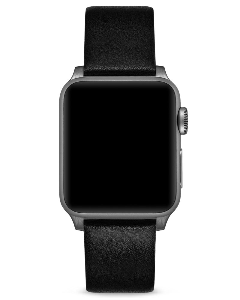 AppleWatchStrapLeatherGunmetal01