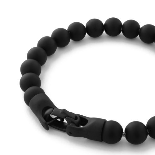 Bead Bracelet Onyx Clasp Michael2