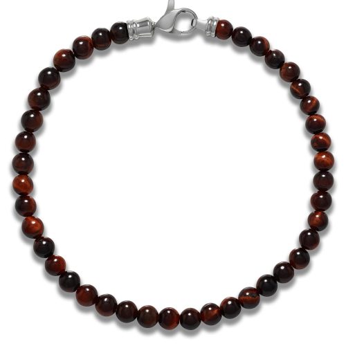 BeadBraceletRedTigersEye2 1