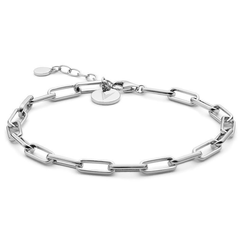 Chain Link Bracelet Silver