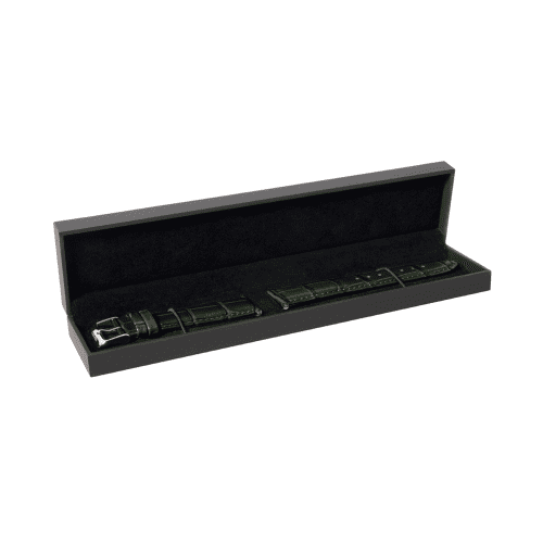 Croc Olive Silver Box