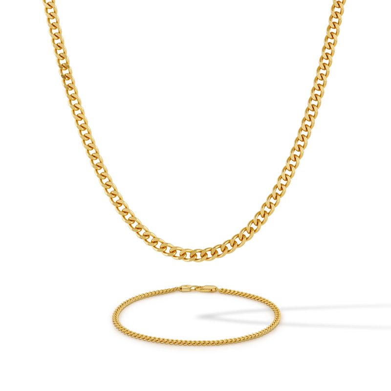 Cuban Curb Chain Gold2