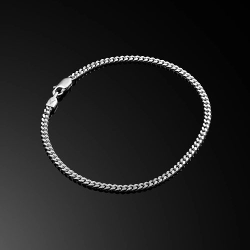 CurbChainBraceletSilver Gradient