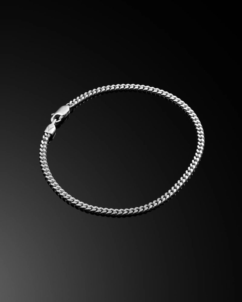 CurbChainBraceletSilver Gradient