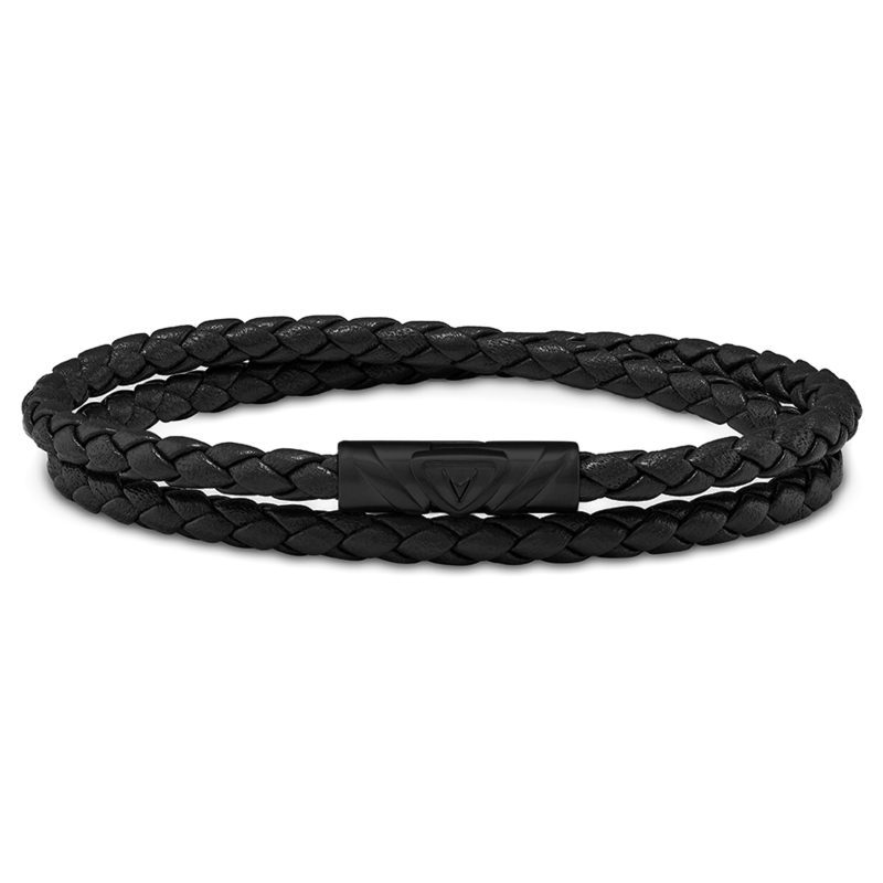 Delta Black Matte Black Bracelet