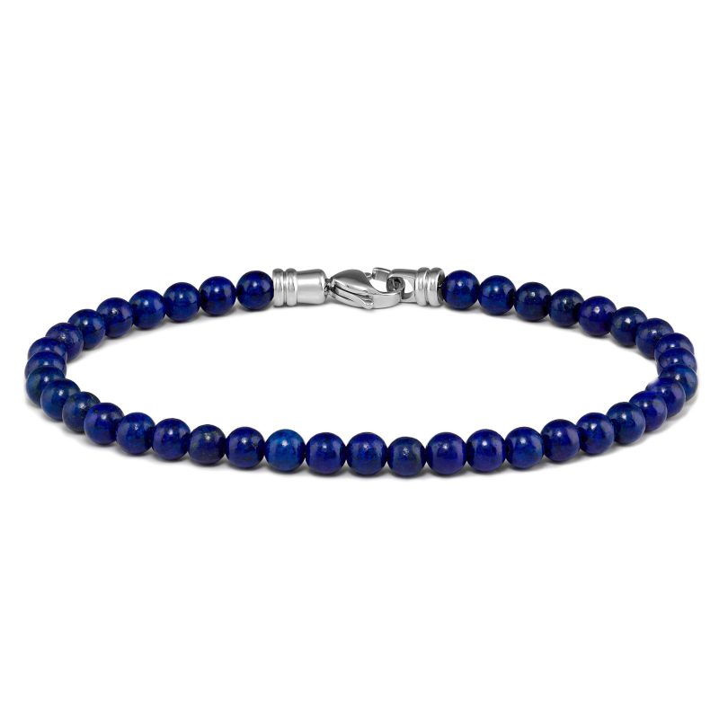 Lapis Bracelet 4mm Hi Res 943532f3 95c9 43fb 833e a4df4bba64c0