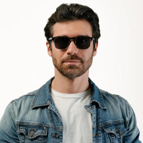 MensBlackSmokeSunglasses