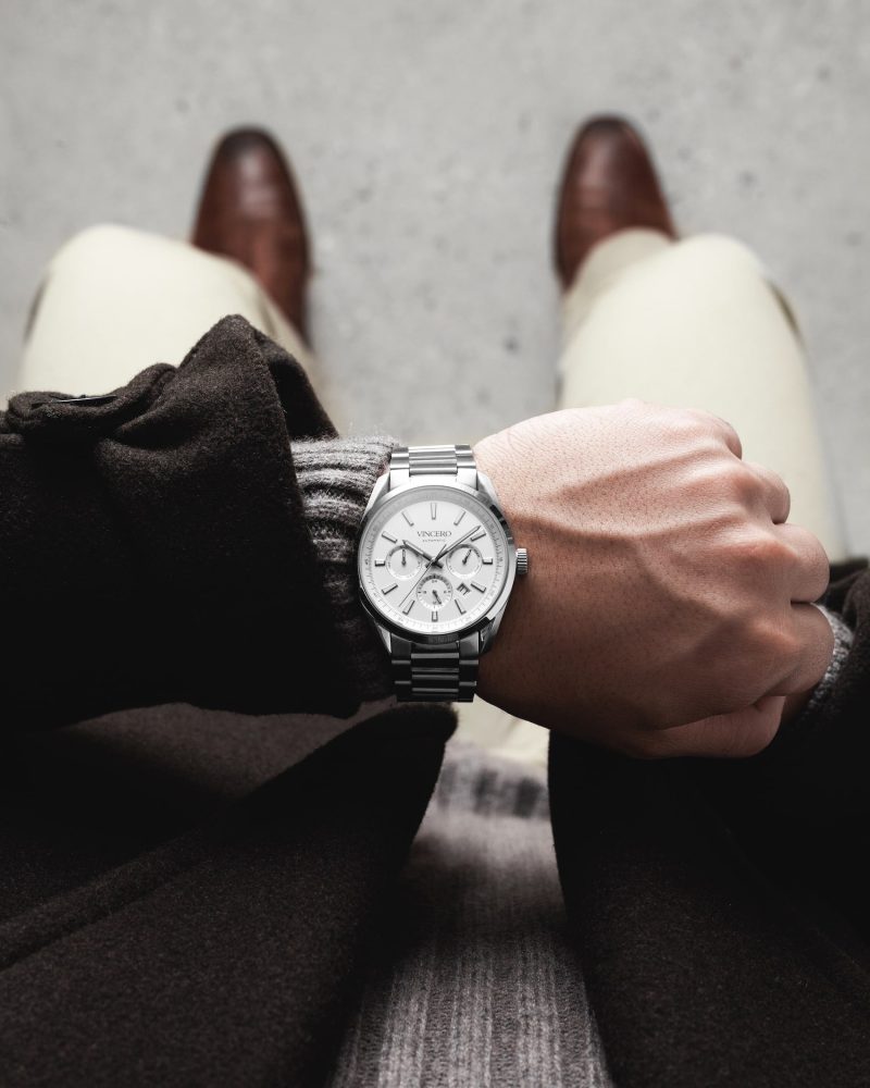 MensReserveAutomaticWatch Silver