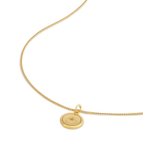 NorthStarNecklace Gold2