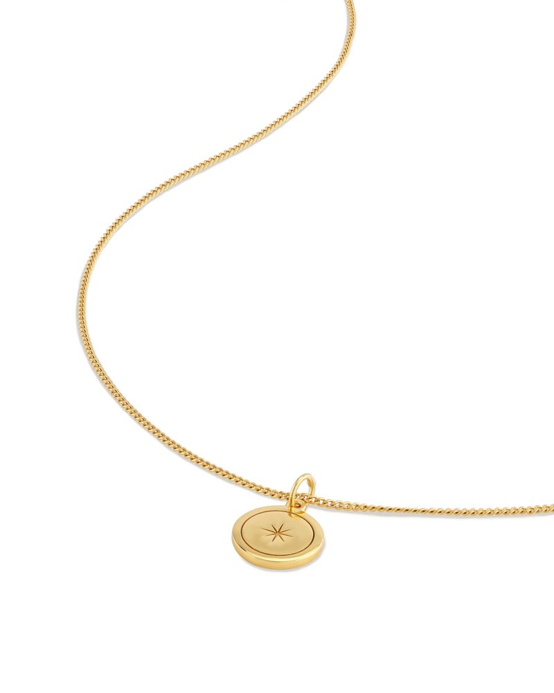 NorthStarNecklace Gold2