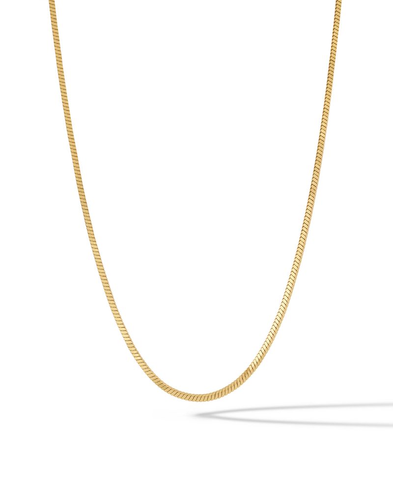 SnakeChainNecklace Gold