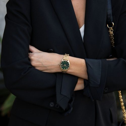 WomensGold GreenHarperWatch