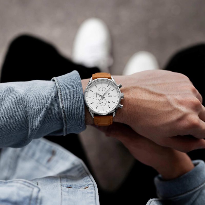 chrono s silver tan 2