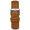 Tan Leather Strap | Color: Silver